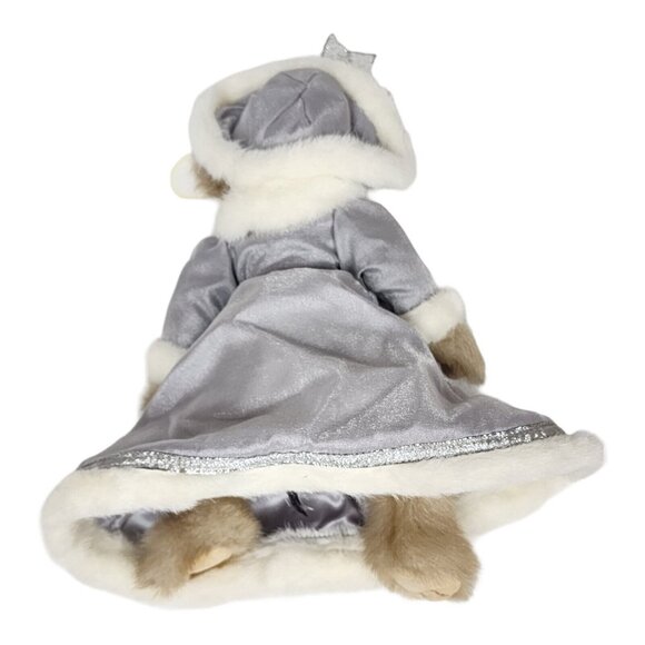 Vintage Bearington Collection Cecilia 14" Jointed Plush Holiday Christmas Bear - Picture 6 of 12